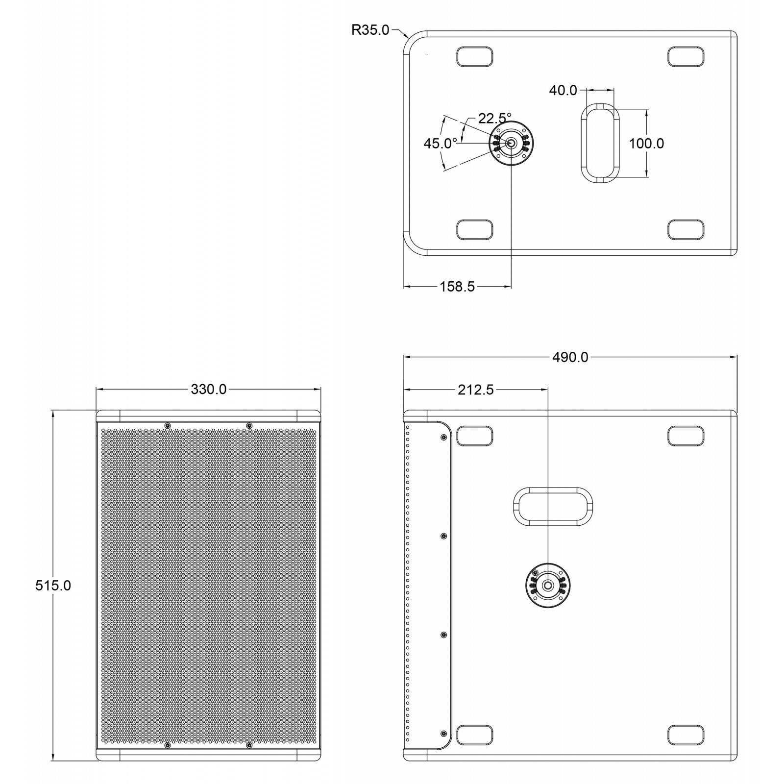  Audiophony iLINEsub12P