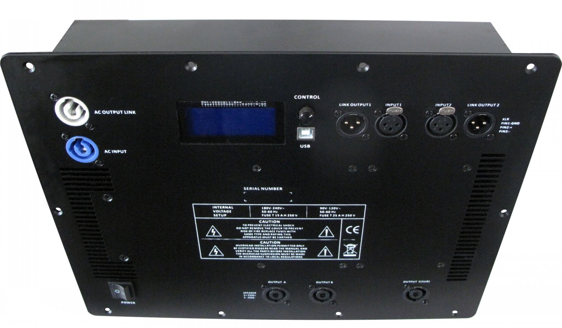 GISEN Audio M60.12 3-Kanal 2.1 DSP Class-D Verstärkermodul