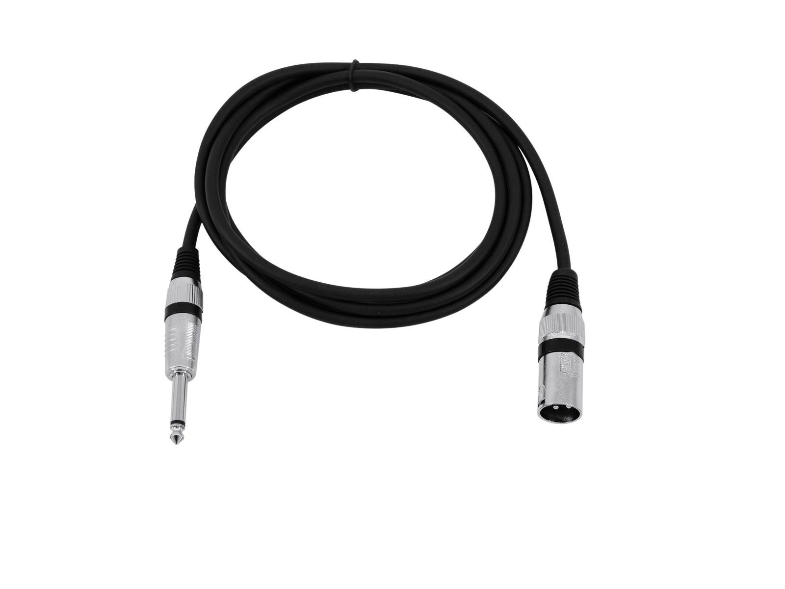 OMNITRONIC Adapterkabel XLR(M)/Klinke mono