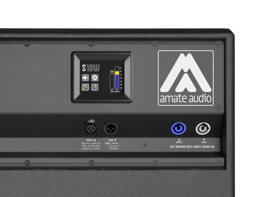 Amate Nítid S18W aktiver Subwoofer