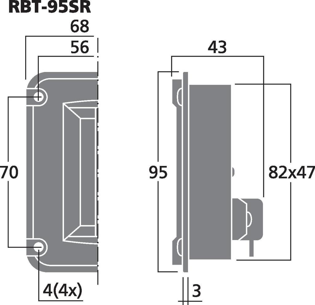 Monacor RBT-95SR