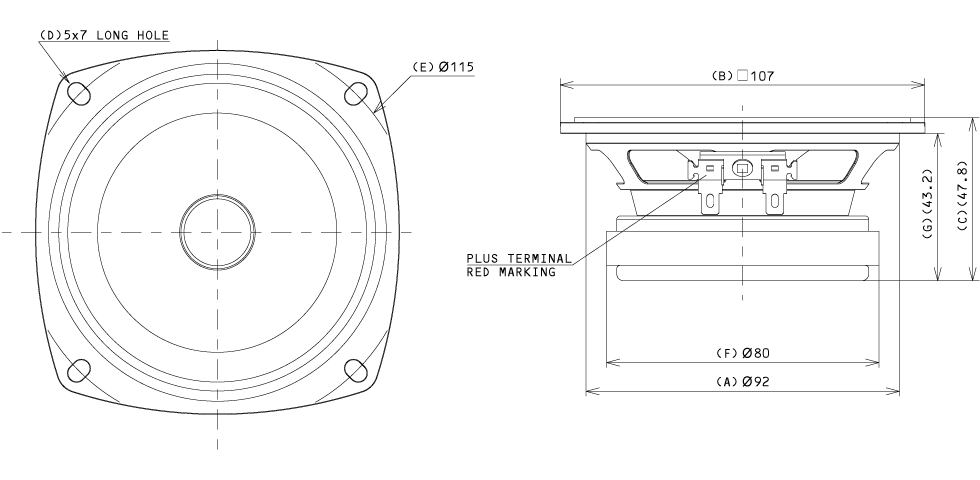 Fostex FE103NV2 8 Ohm