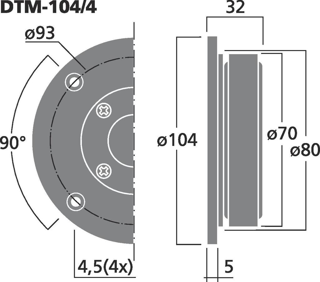 Monacor DTM-104