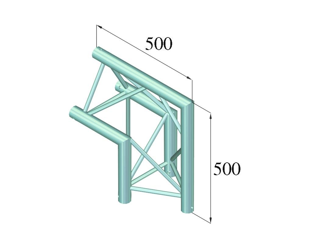 ALUTRUSS TRILOCK E-GL33 C-24 2-Weg-Ecke 90-1