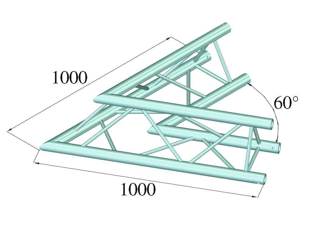 ALUTRUSS TRILOCK E-GL33 C-20 2-Weg-Ecke 60-2