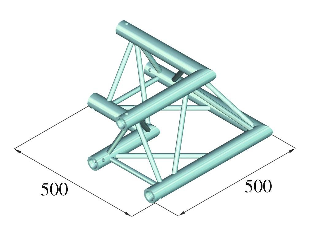 ALUTRUSS TRILOCK E-GL33 C-21 2-Weg-Ecke 90-1