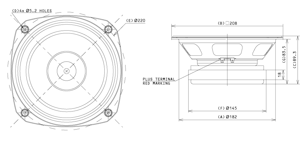 Fostex FE206NV2 8 Ohm