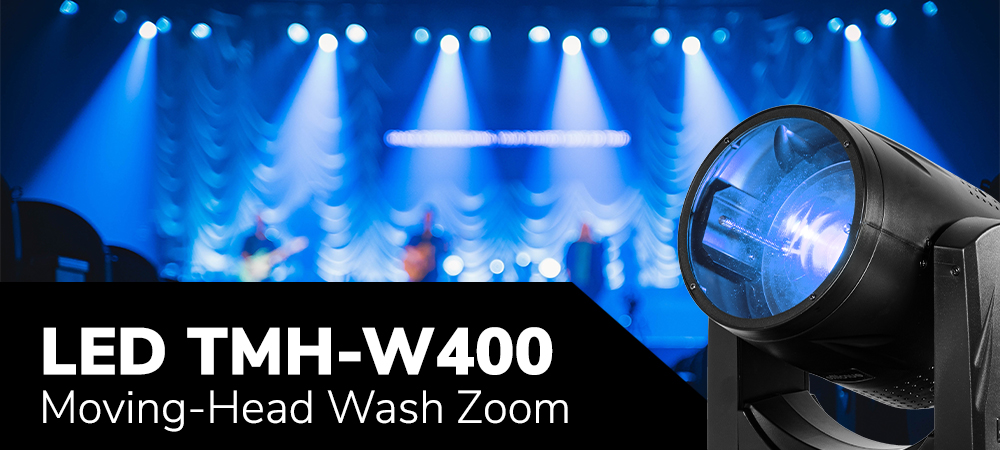 EUROLITE LED TMH-W400 Moving-Head Wash Zoom