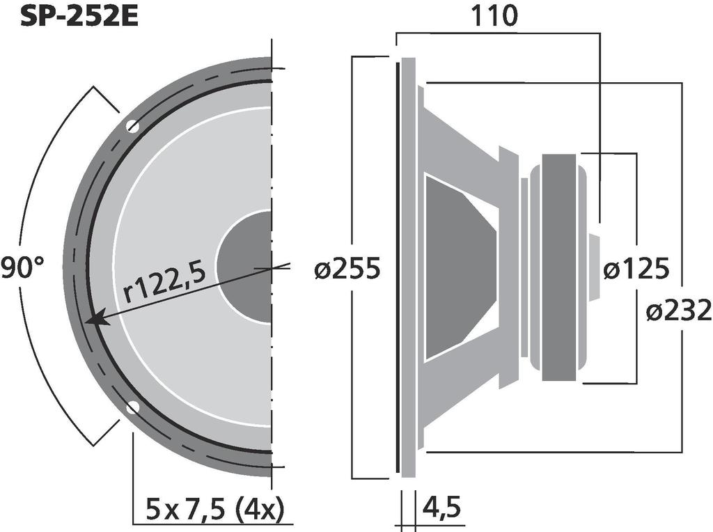 Monacor SP-252E