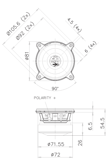 Faital PRO 3FE25